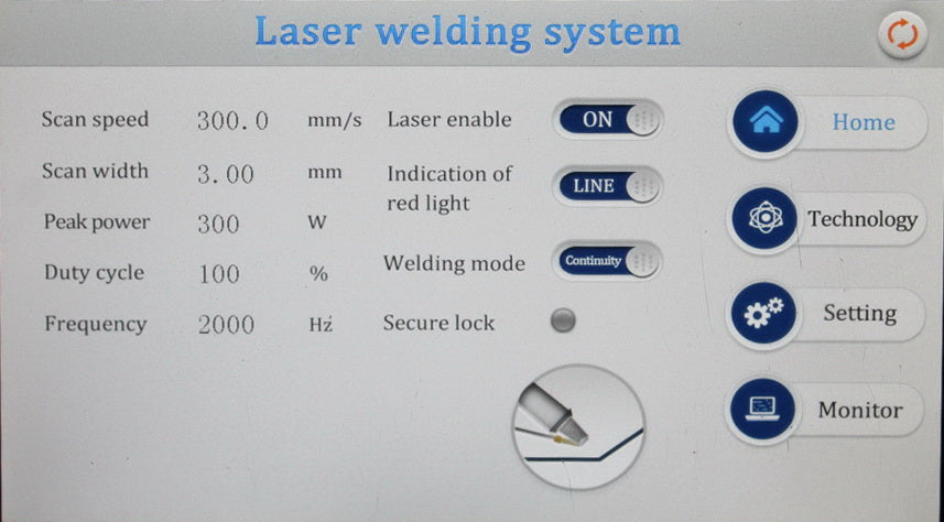 1500W Compact Handheld Laser Welder Laser Welding Machine Rust Removal Machine 3 in 1